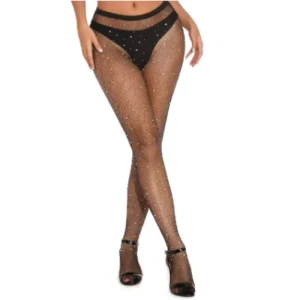 Medias En Pantalón Mallas Con Brillos