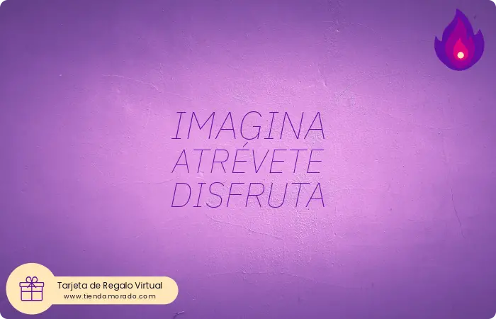 tarjeta de regalo imagina atrevete disfruta