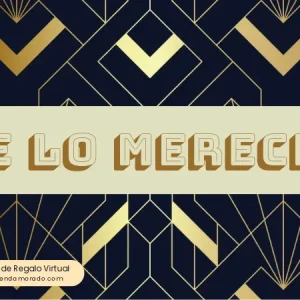 Tarjeta de Regalo - Te lo Mereces